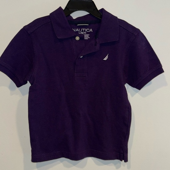 Boys Nautica Polo, sz 7 - Picture 2 of 4